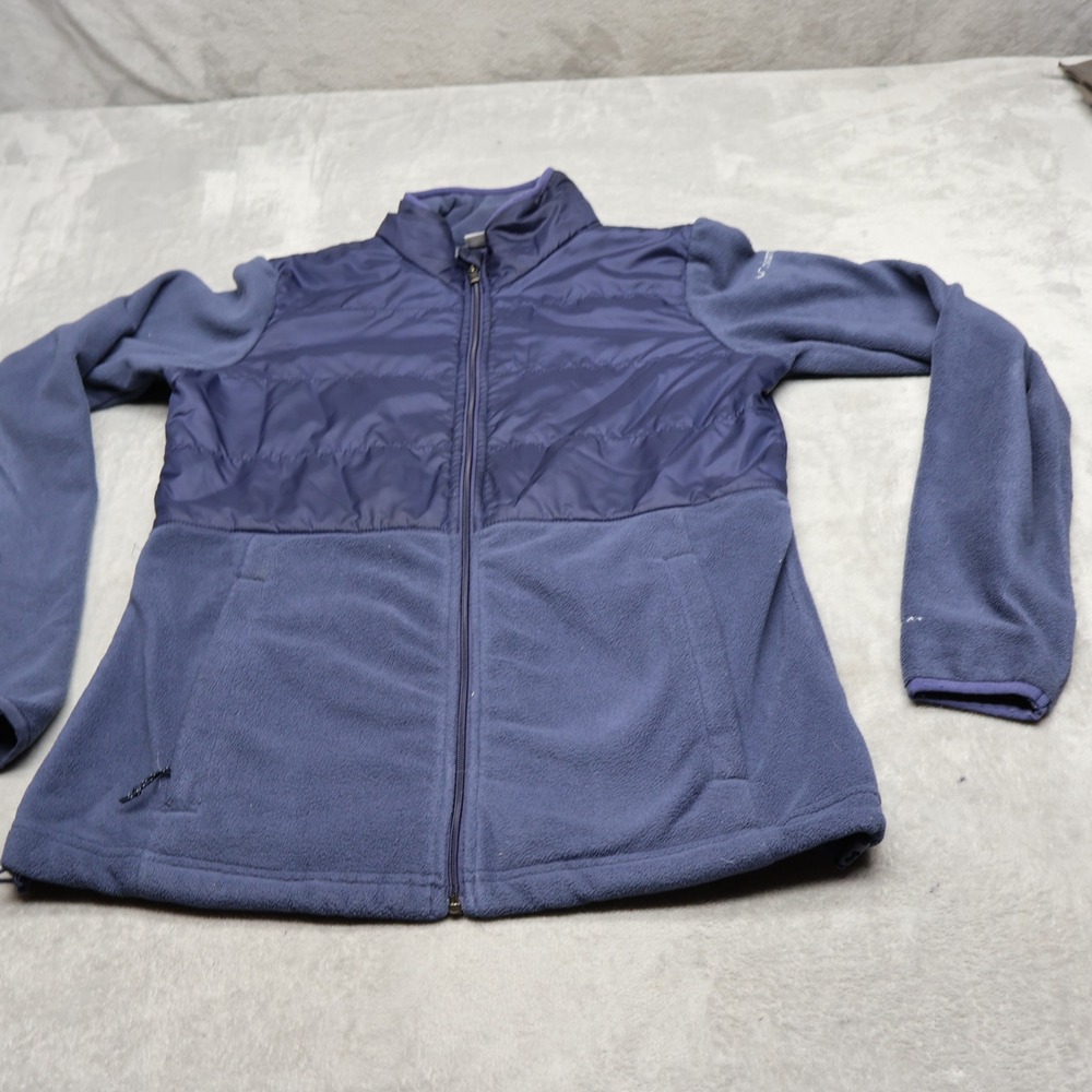 Columbia Jacket Women XS Blue Joy Peak Full Zip Omni-Heat Hybrid Insulated